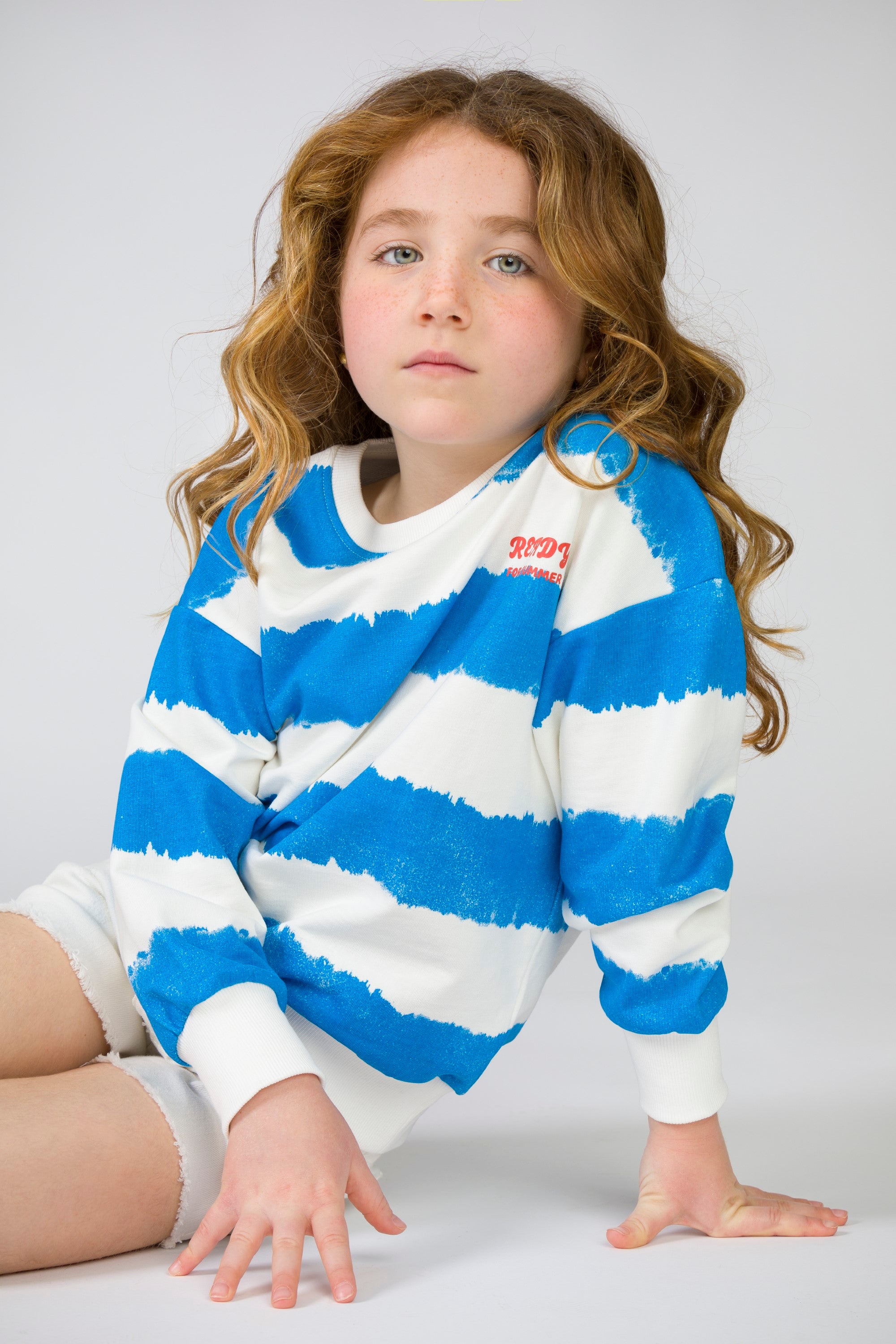 Sudadera de niña estampada VERANO/Outlet