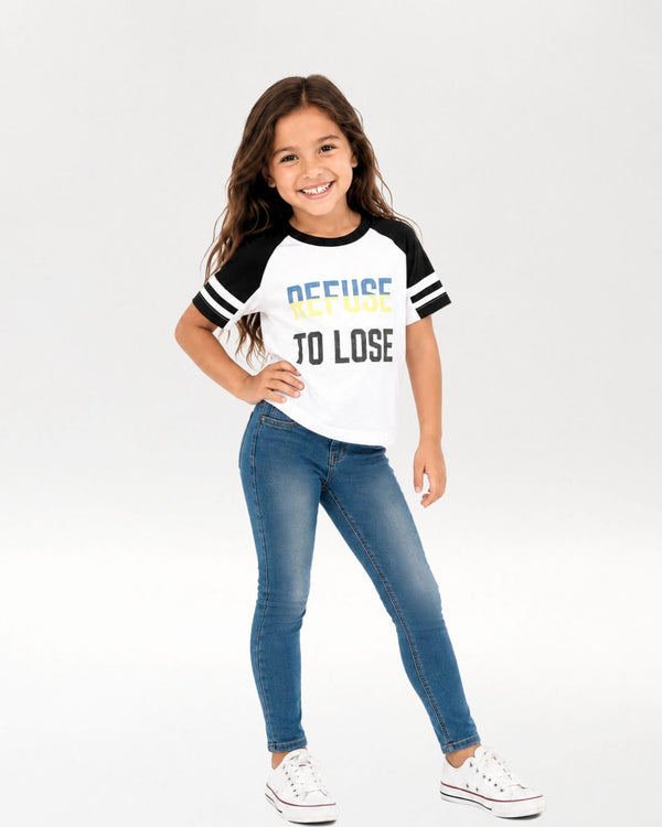 Legging vaquero elástico niña