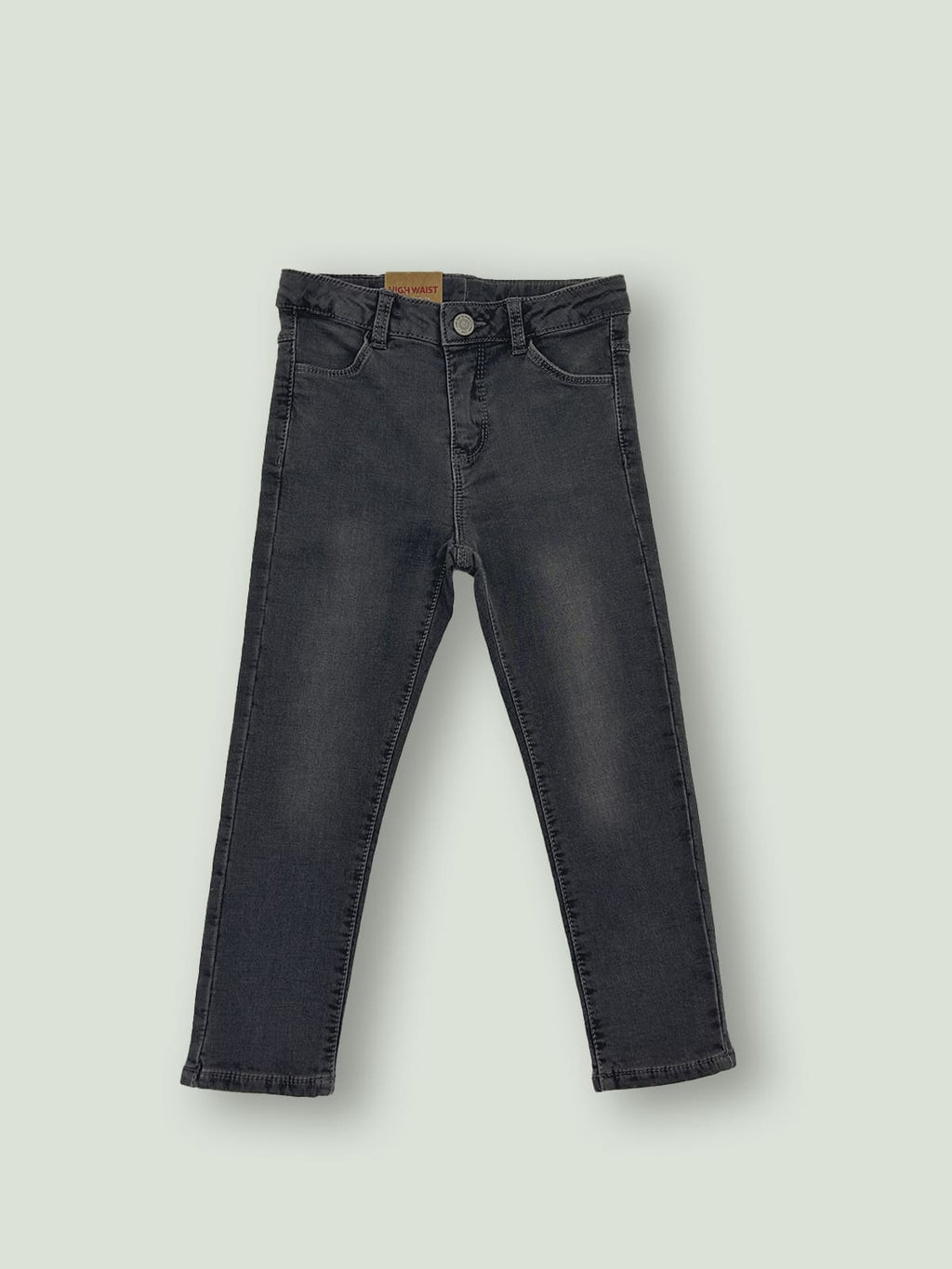 Pantalón vaquero gris oscuro niña