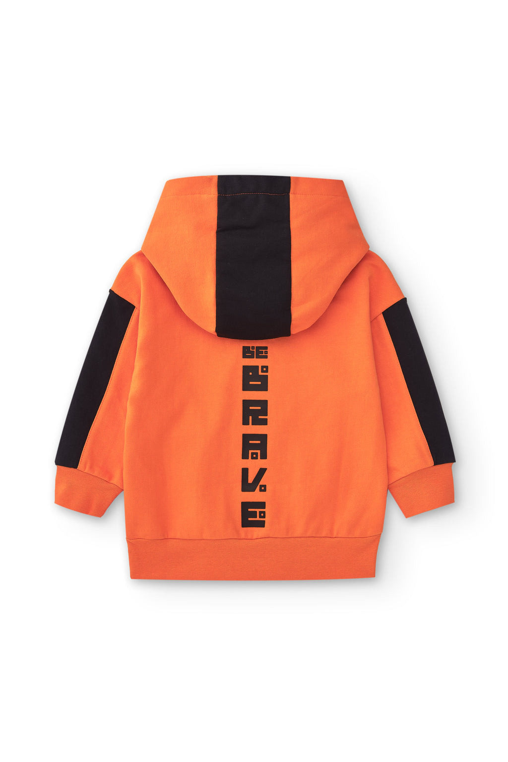 Sudadera cerrada de niño naranja Tokyo