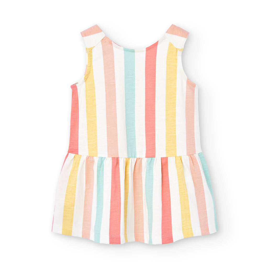Vestido de bebé listado VERANO/Charanga