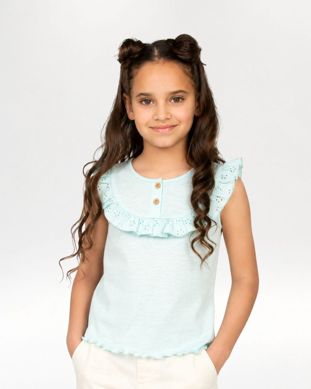 Aqua Girl's T-shirt
