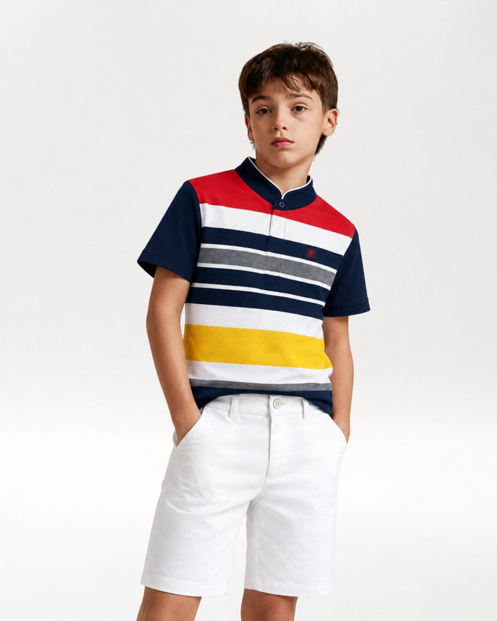 Listed boy's polo