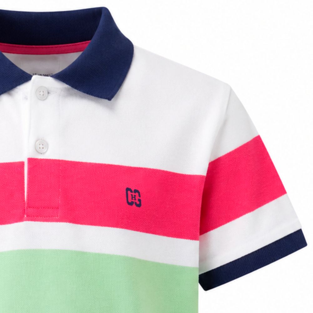Listed boy's polo