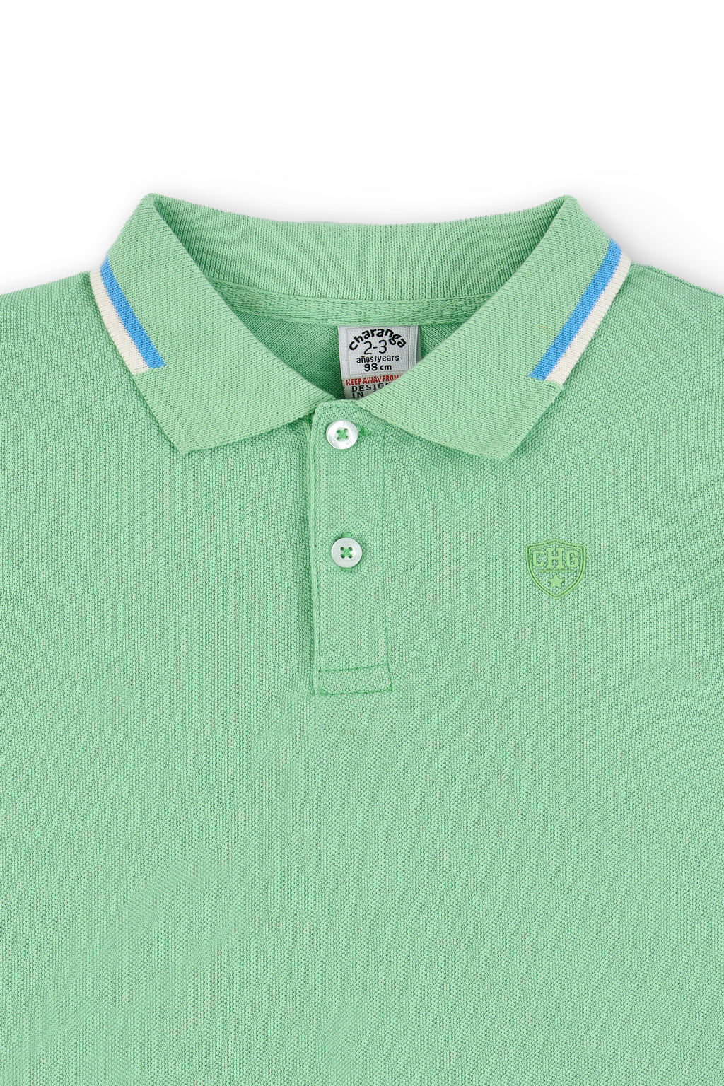 Polo de niño verde VERANO/Charanga