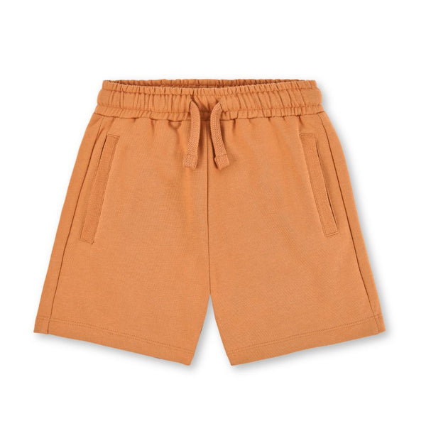 Brown boy's Bermuda shorts