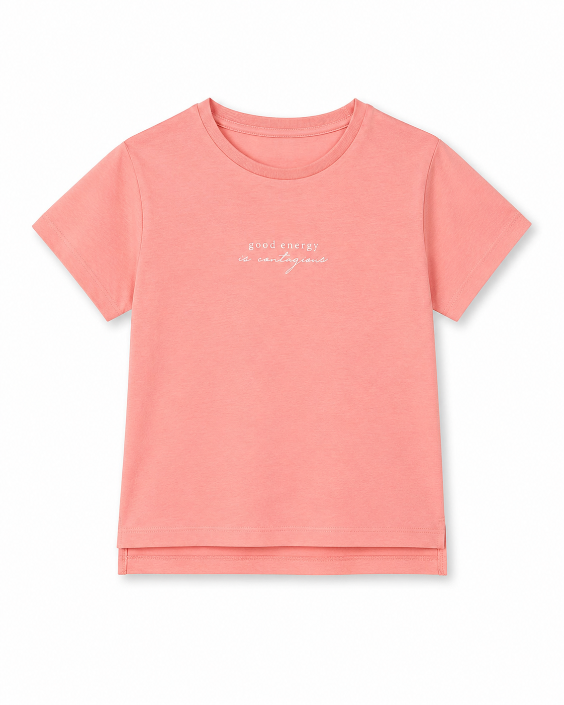 T-shirt Fille Corail