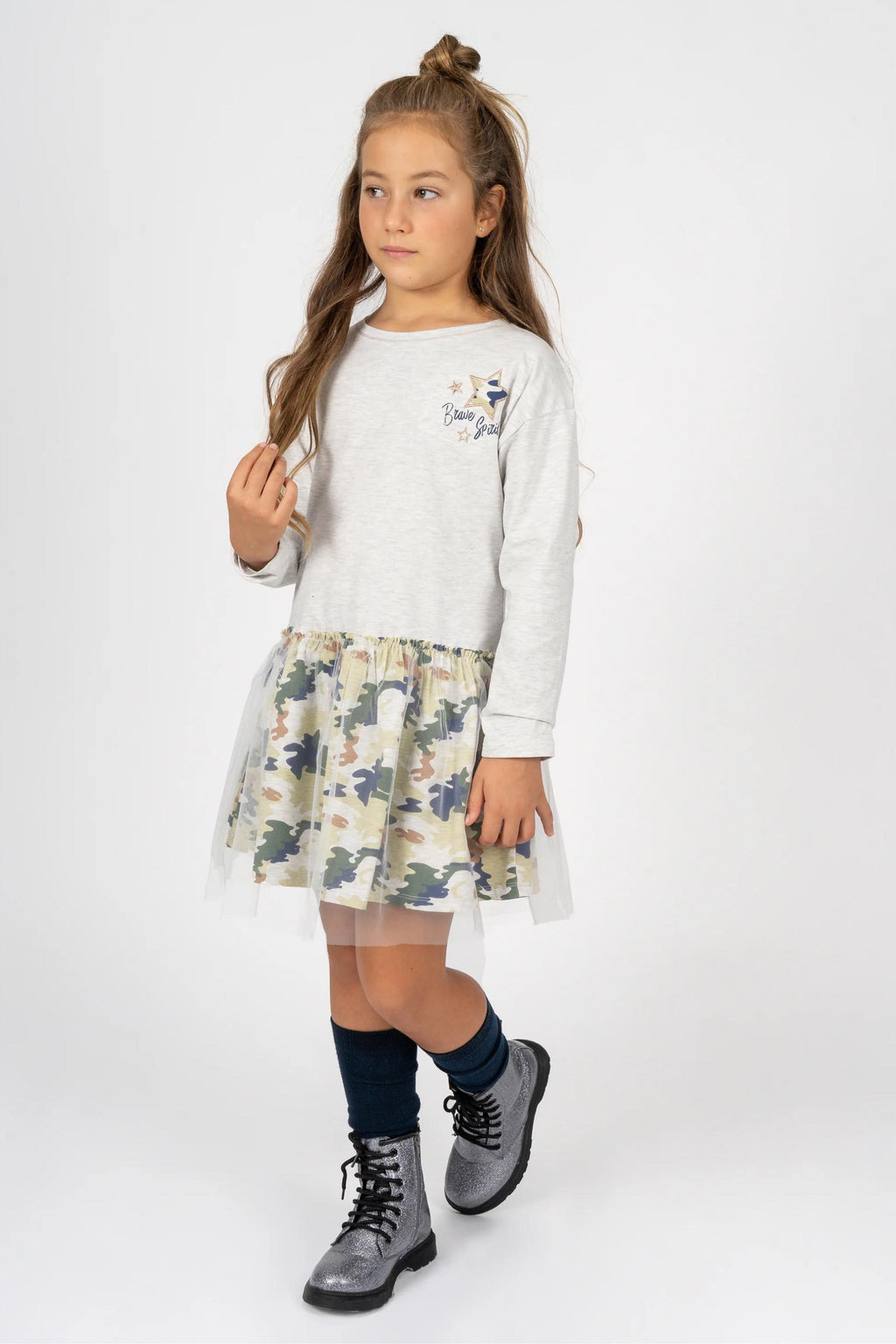 Vestido de niña estampado Charanga