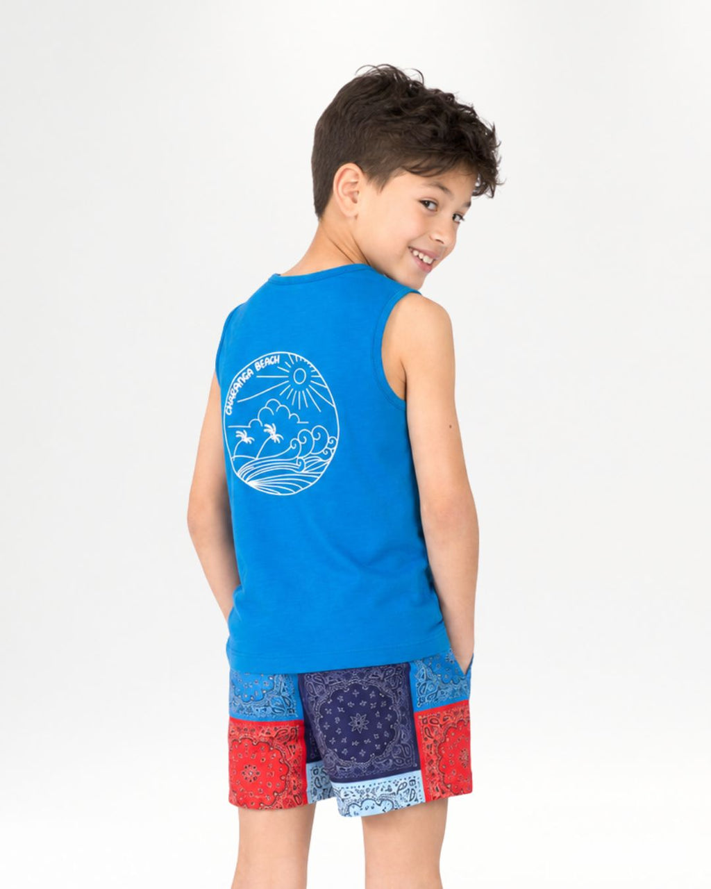 Blue boy's t-shirt