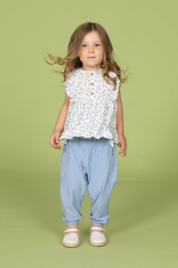Pantaloni blu per bambini