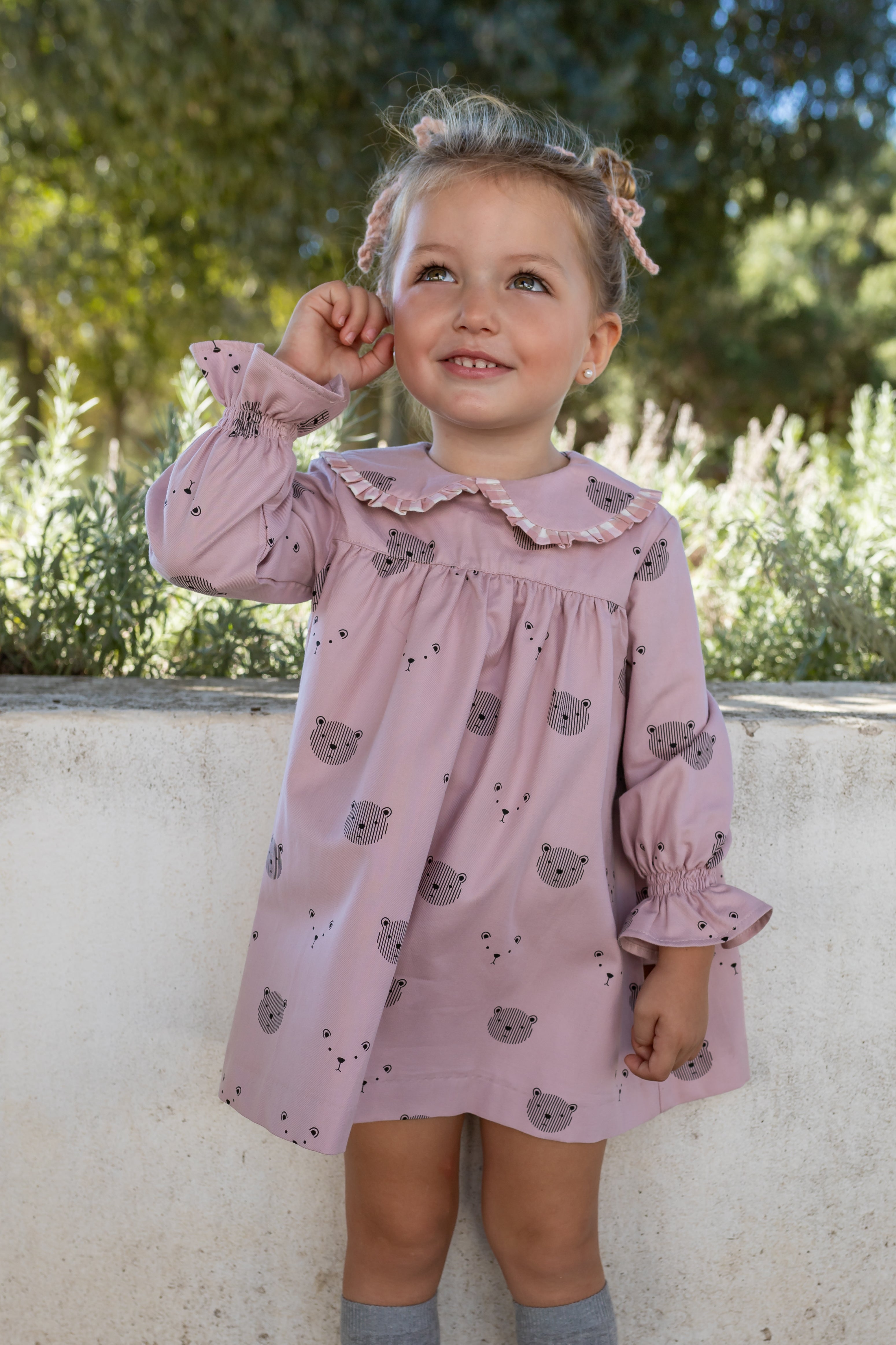 Vestido de bebe rosa Cocote & Charanga Charanga