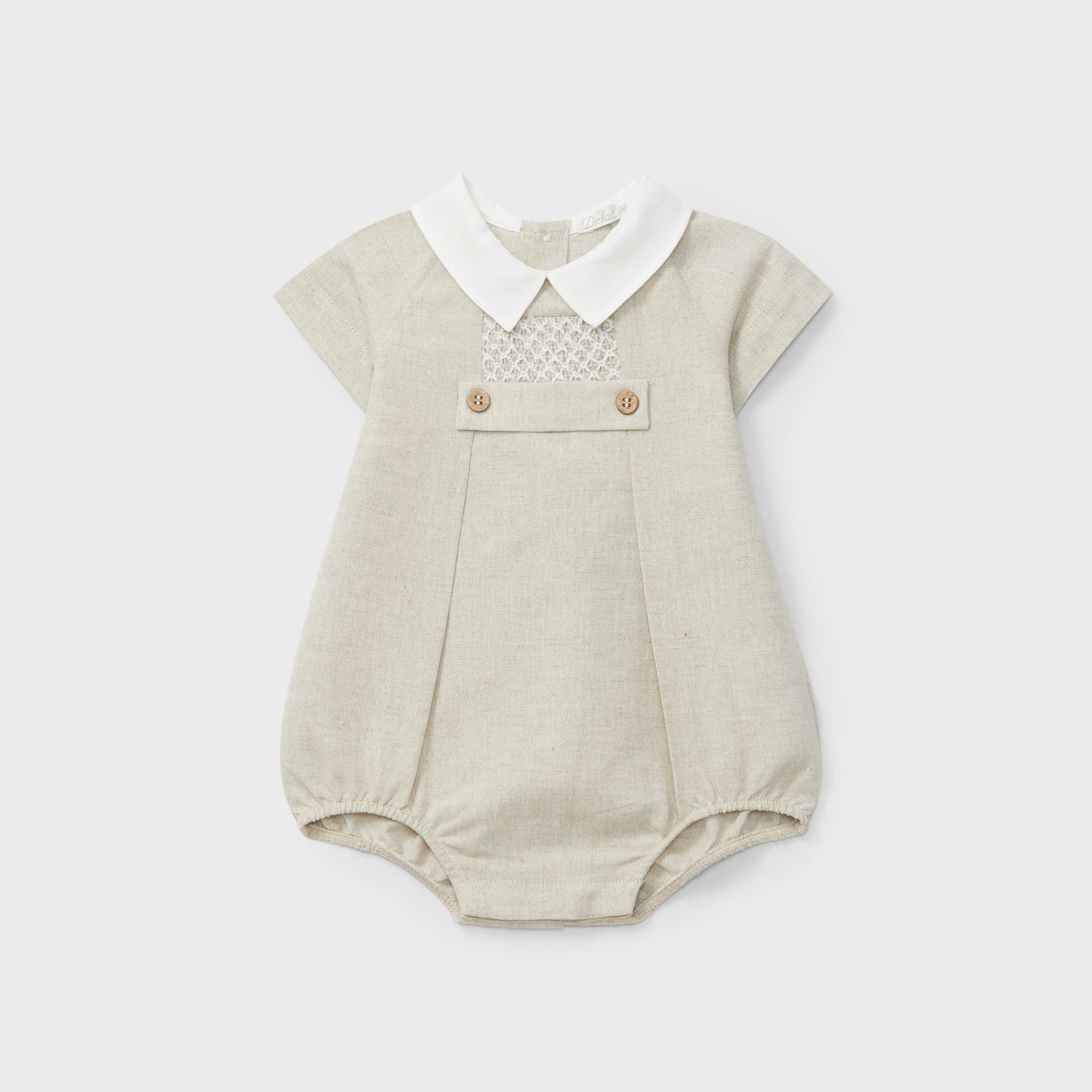 Ranita cuello beige recién nacido | Dr. Kid by Charanga