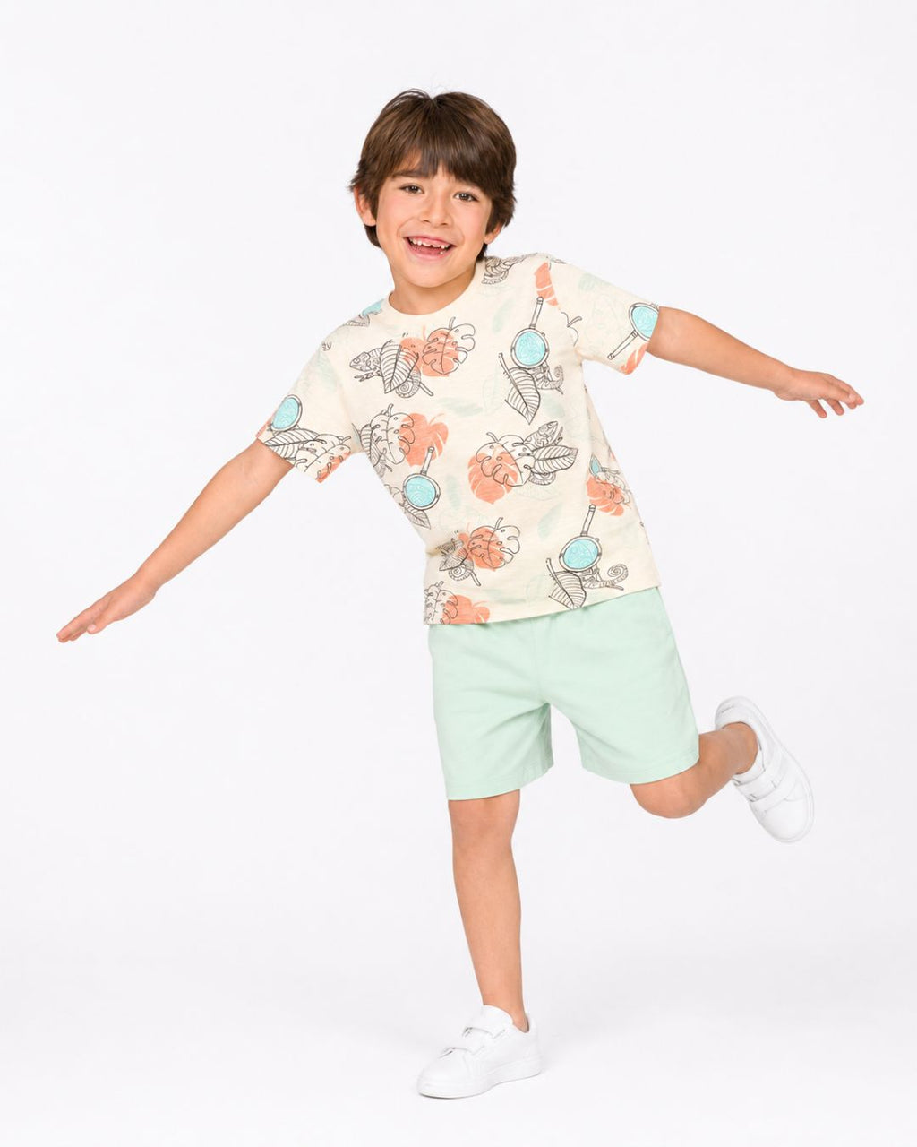 Conjunto niño camiseta y bermuda