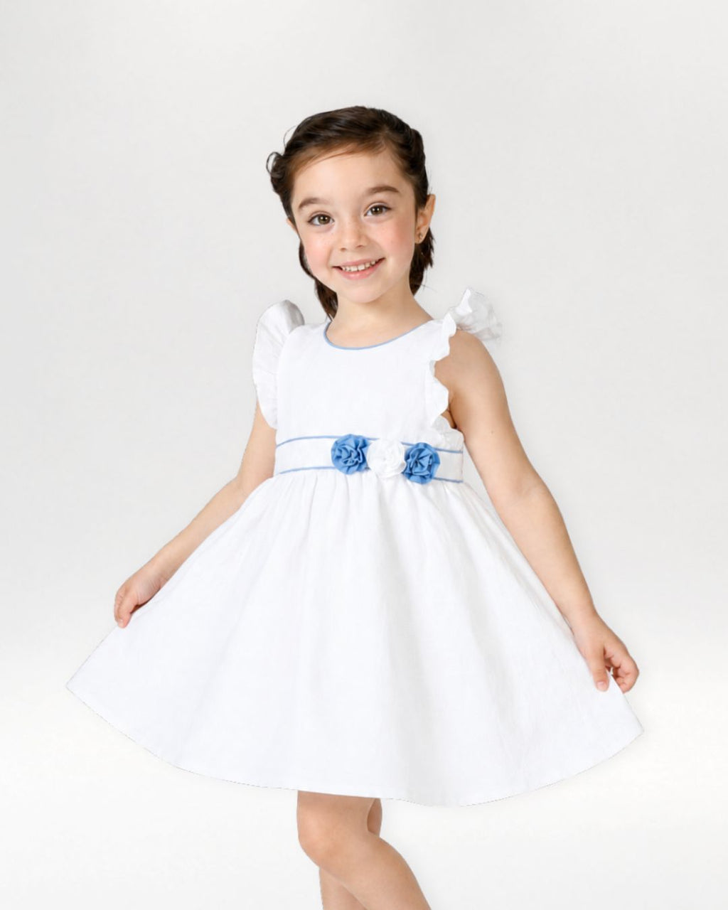 Abito bianco da bambina