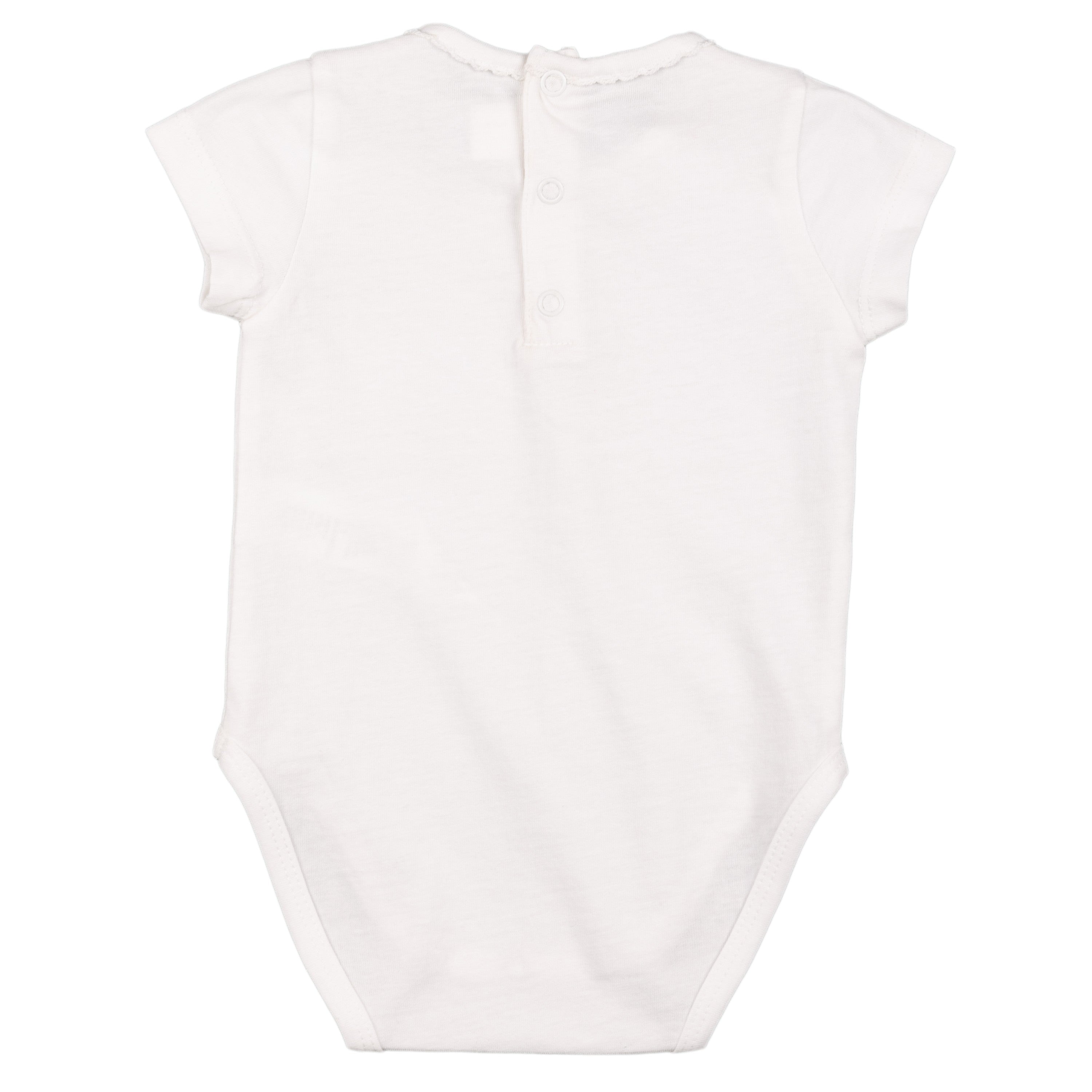 Body de bebé color blanco VERANO/Outlet