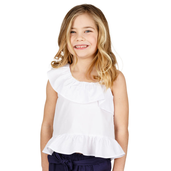 White girl's blouse