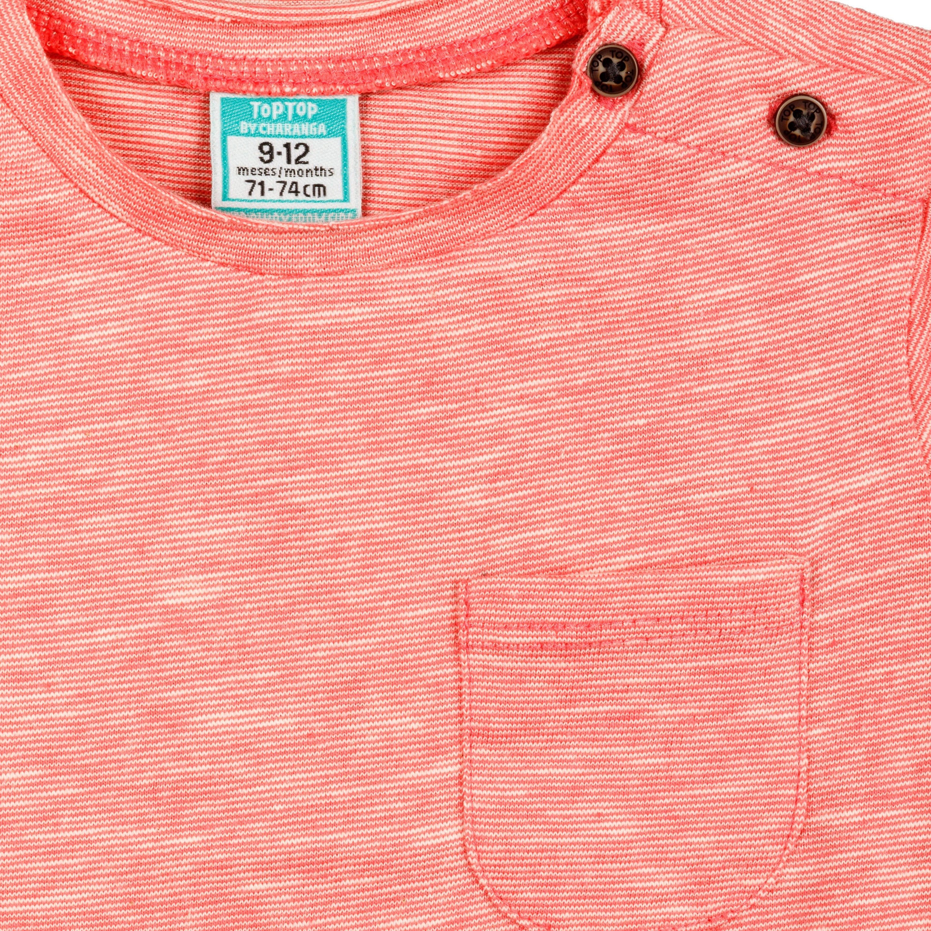 Camiseta de bebé coral VERANO/Outlet