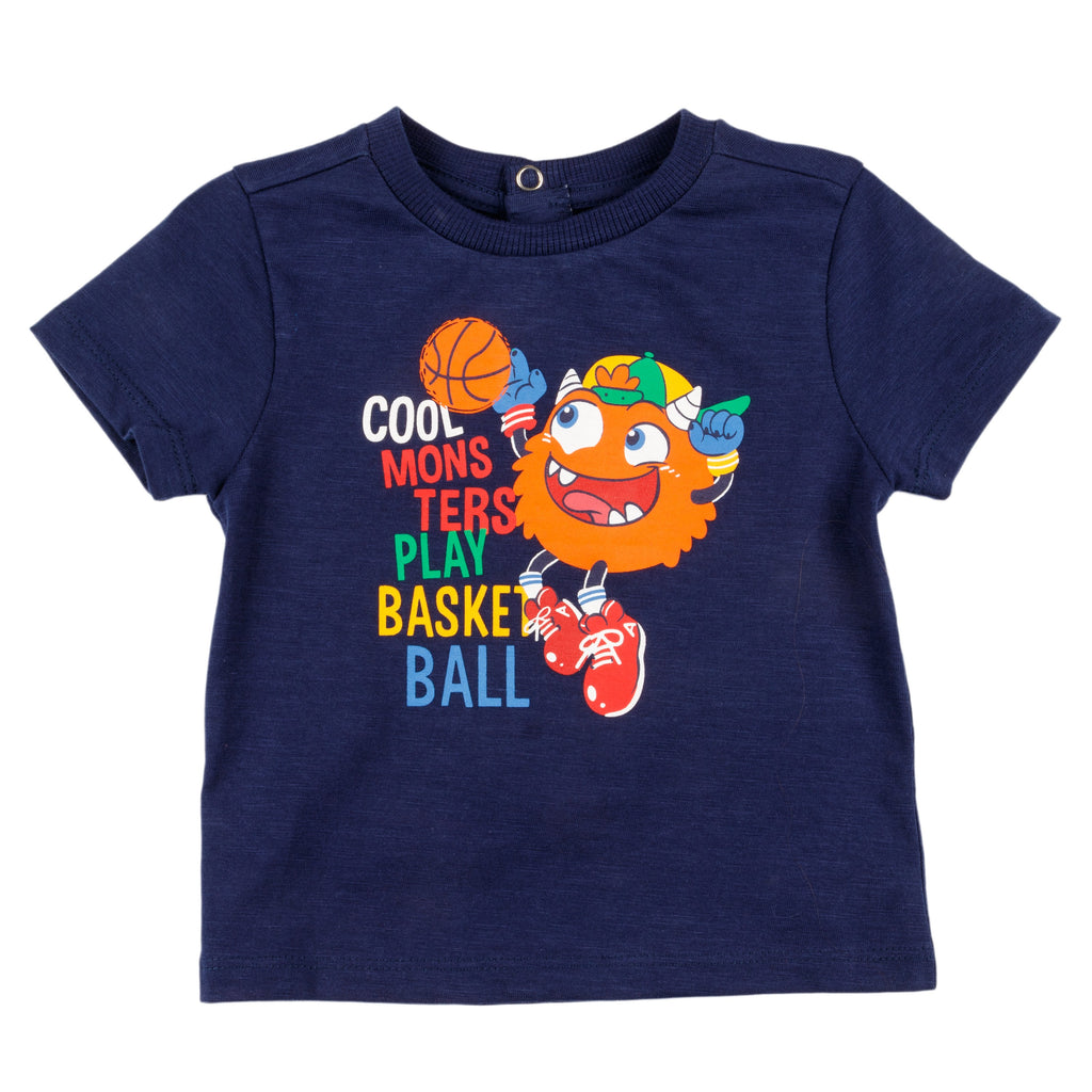 Camiseta de bebé marino VERANO/Outlet