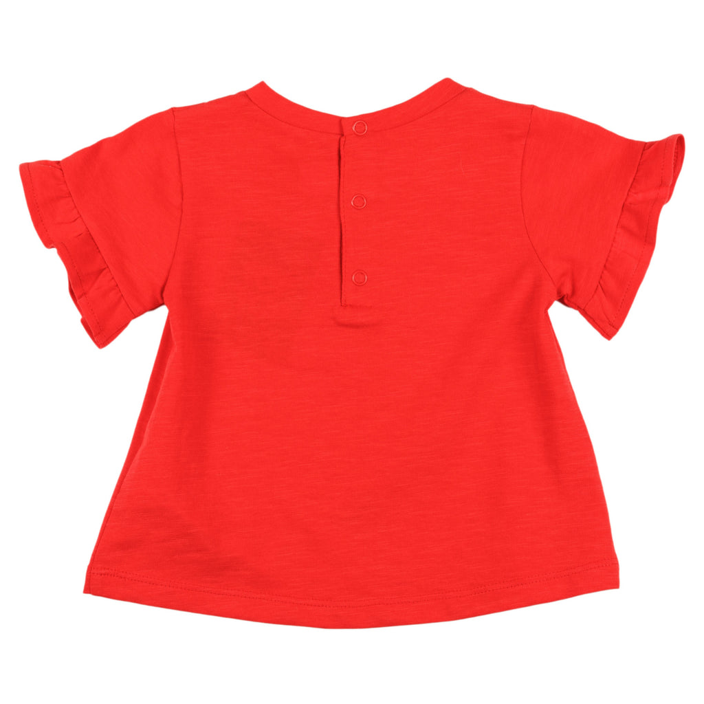 Camiseta de bebé color rojo VERANO/Outlet