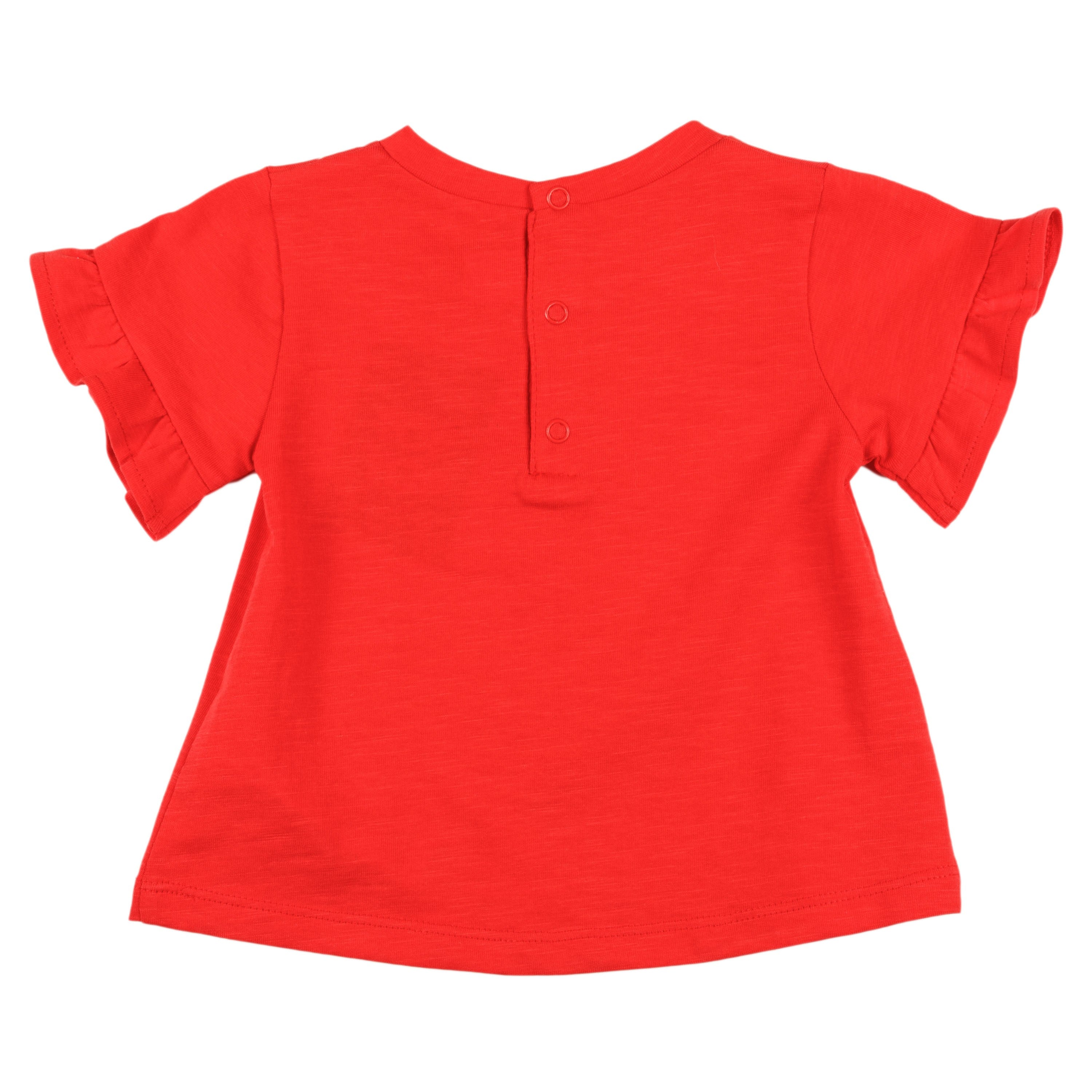 Camiseta de bebé color rojo VERANO/Outlet