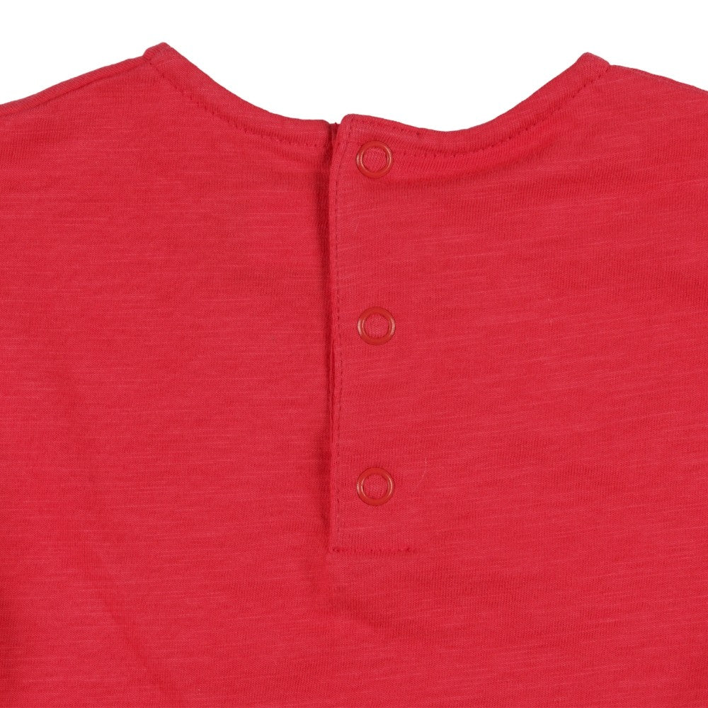 Camiseta de bebé color rojo VERANO/Outlet