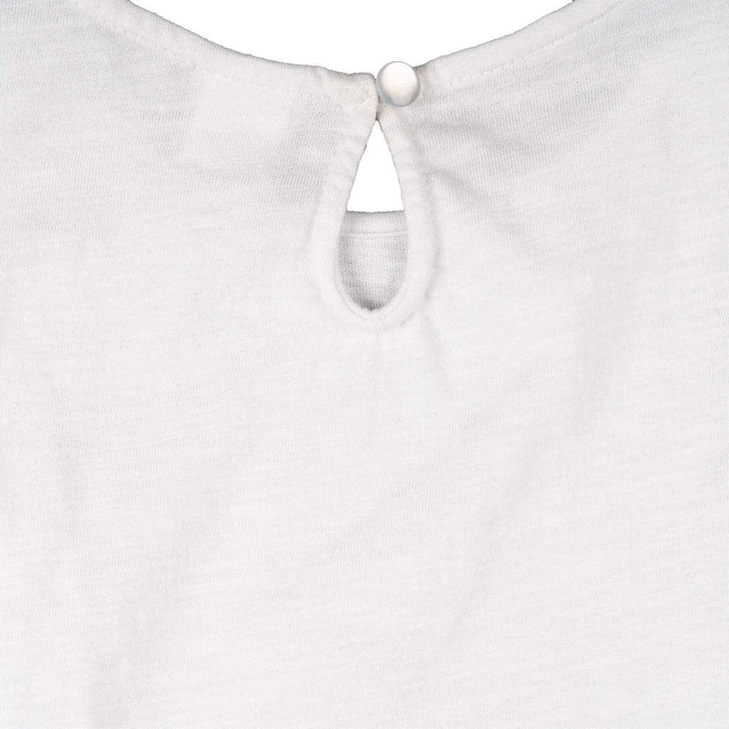 Camiseta de niña blanco VERANO/Outlet