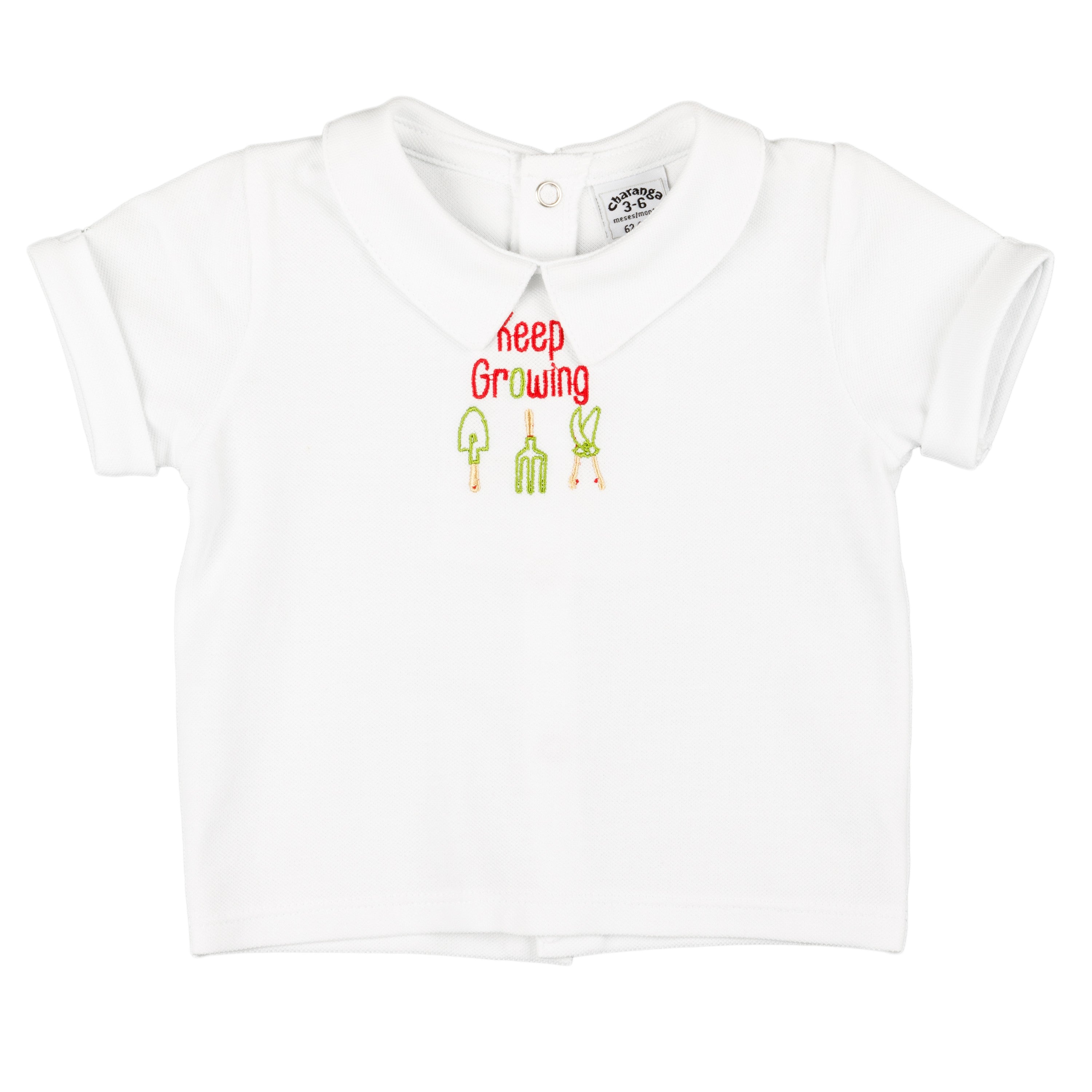 Camiseta derecién nacido blanca VERANO/Outlet