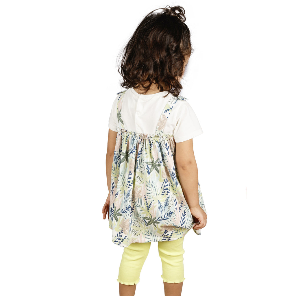 Legging de bebé color amarillo VERANO/Outlet