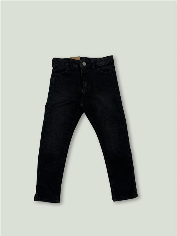 Vaquero negro pitillo niña | Cintura ajustable