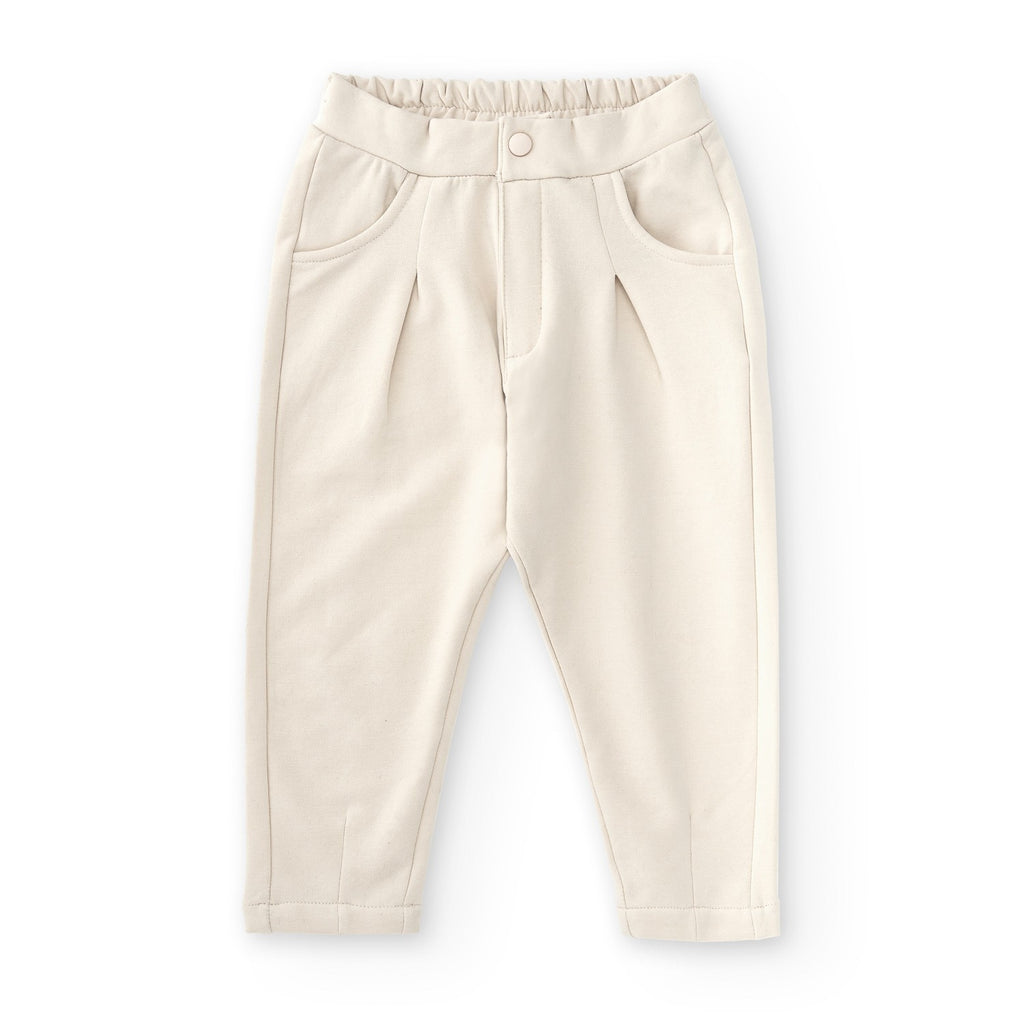 Pantalón de niña color piedra Outlet