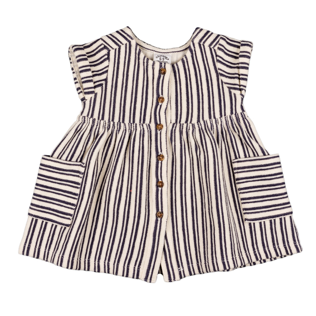 Vestido de bebé listado VERANO/Outlet