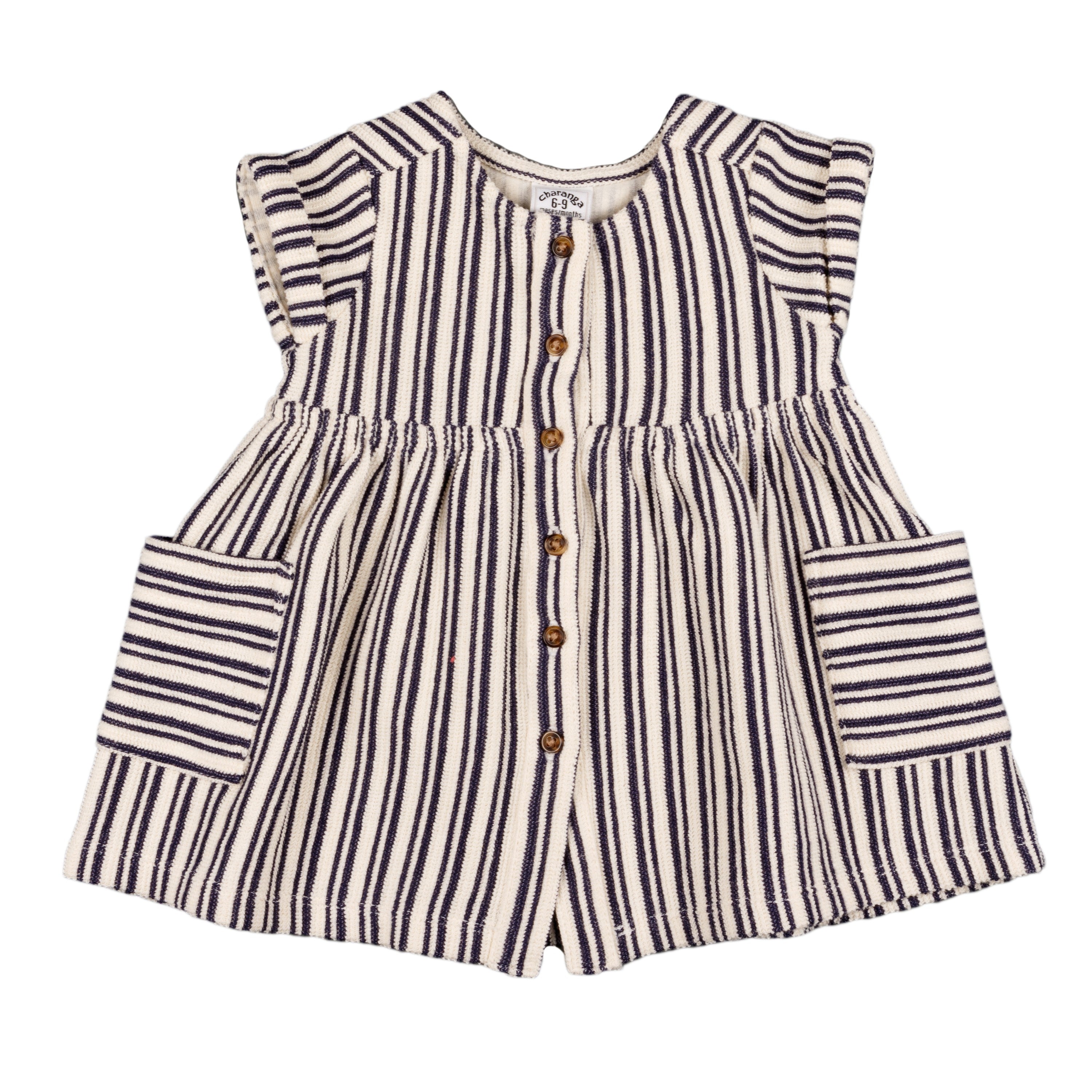 Vestido de bebé listado VERANO/Outlet