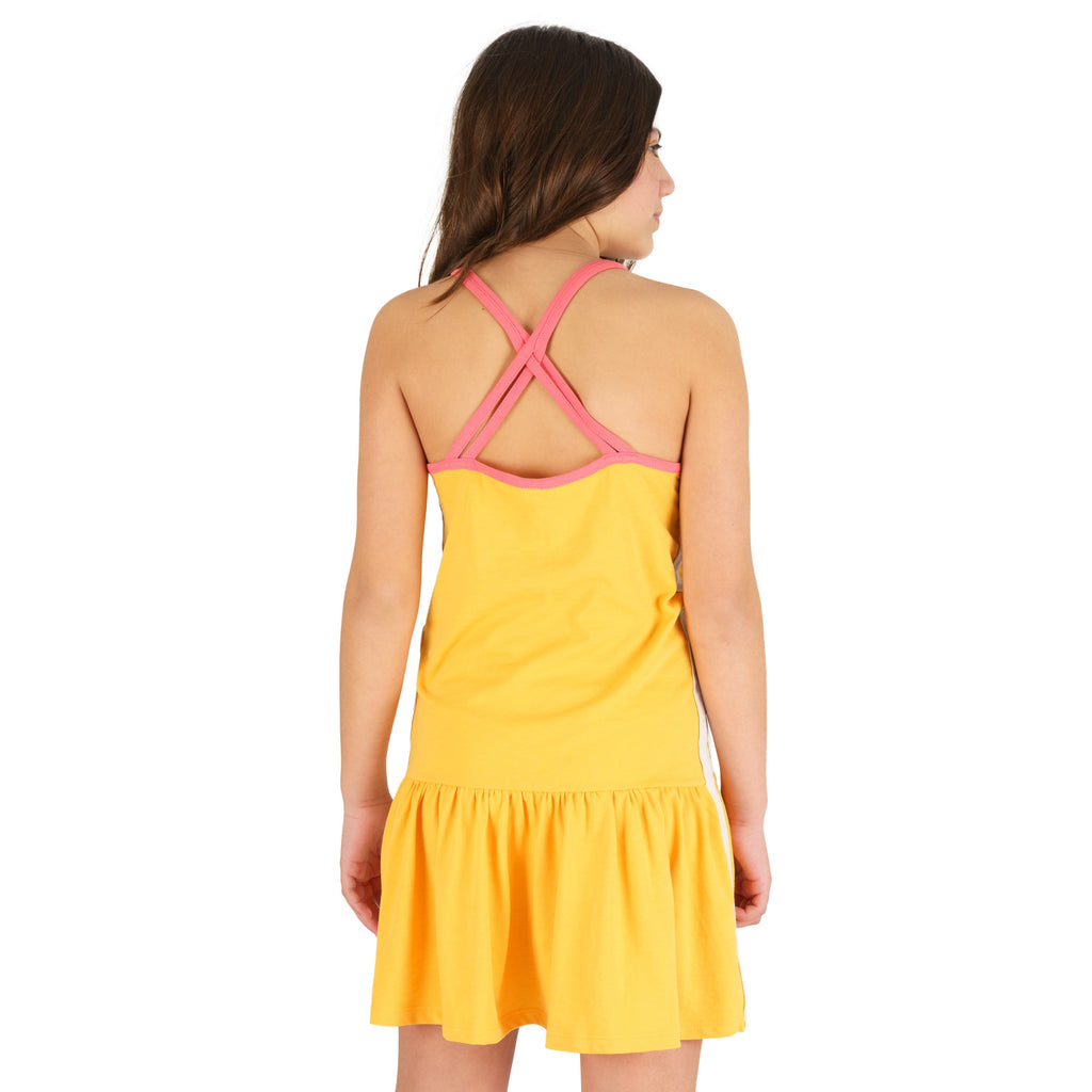 Vestido de niña mostaza VERANO/Outlet
