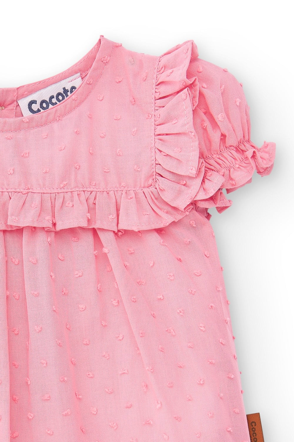 Blusa de bebé rosa Cocote & Charanga VERANO/Outlet