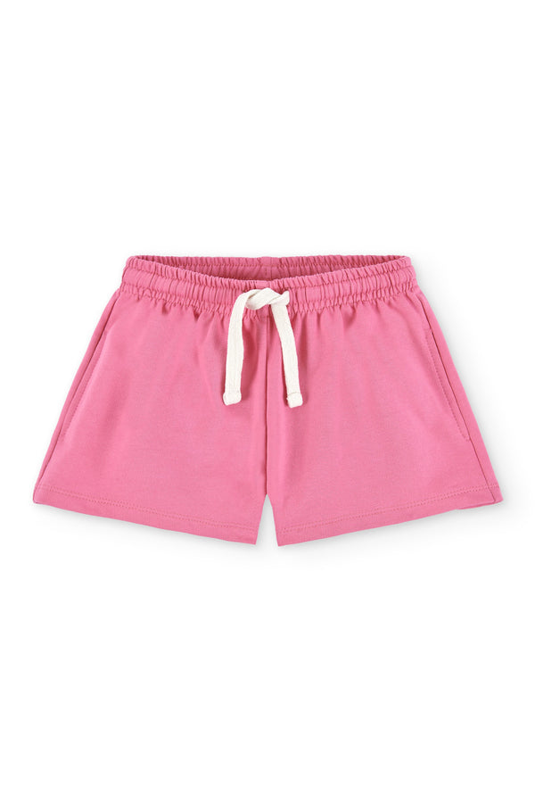 Short niña fucsia con cordón