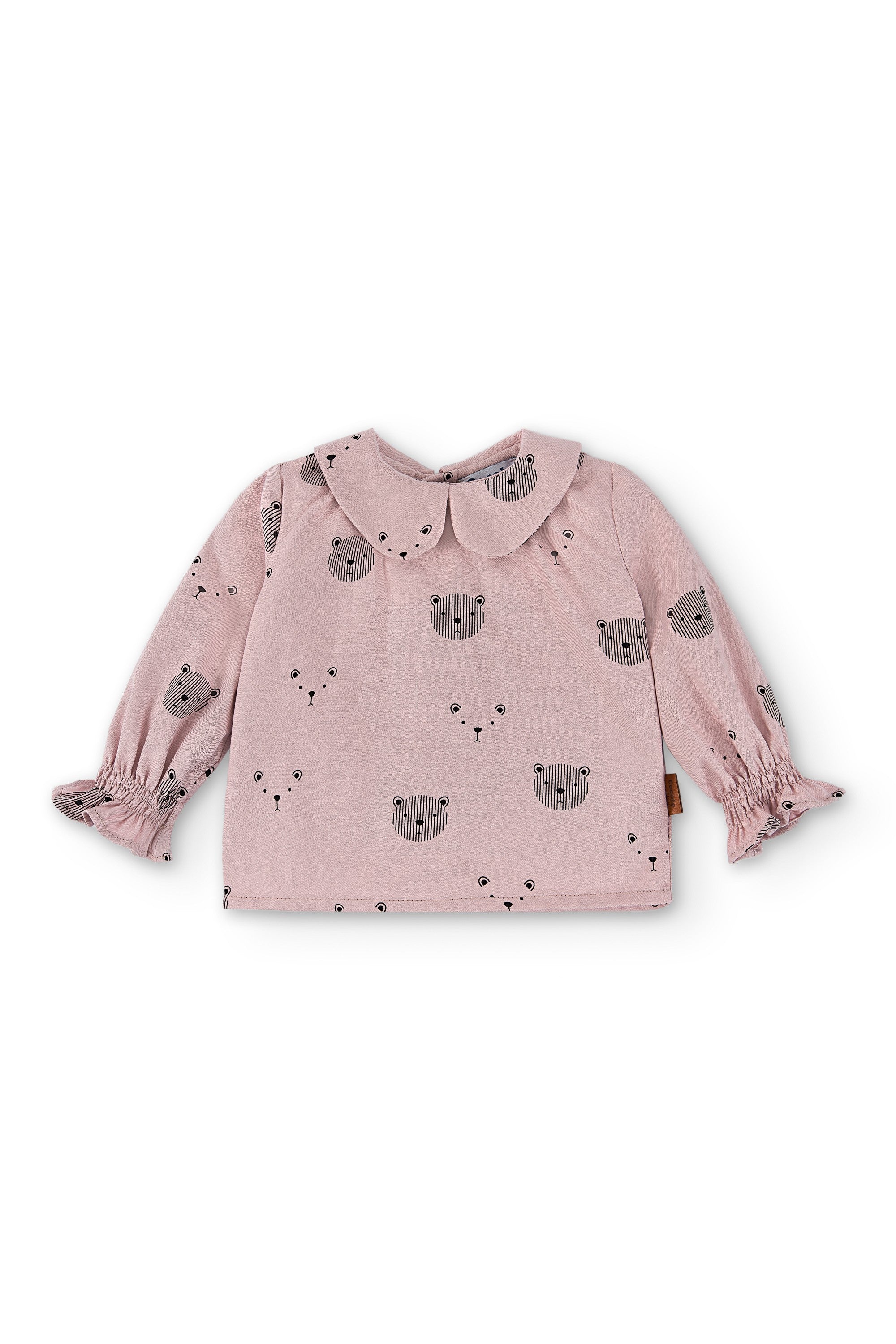 Blusa con mangas de bebé con estampado de ositos Cocote & Charanga Charanga