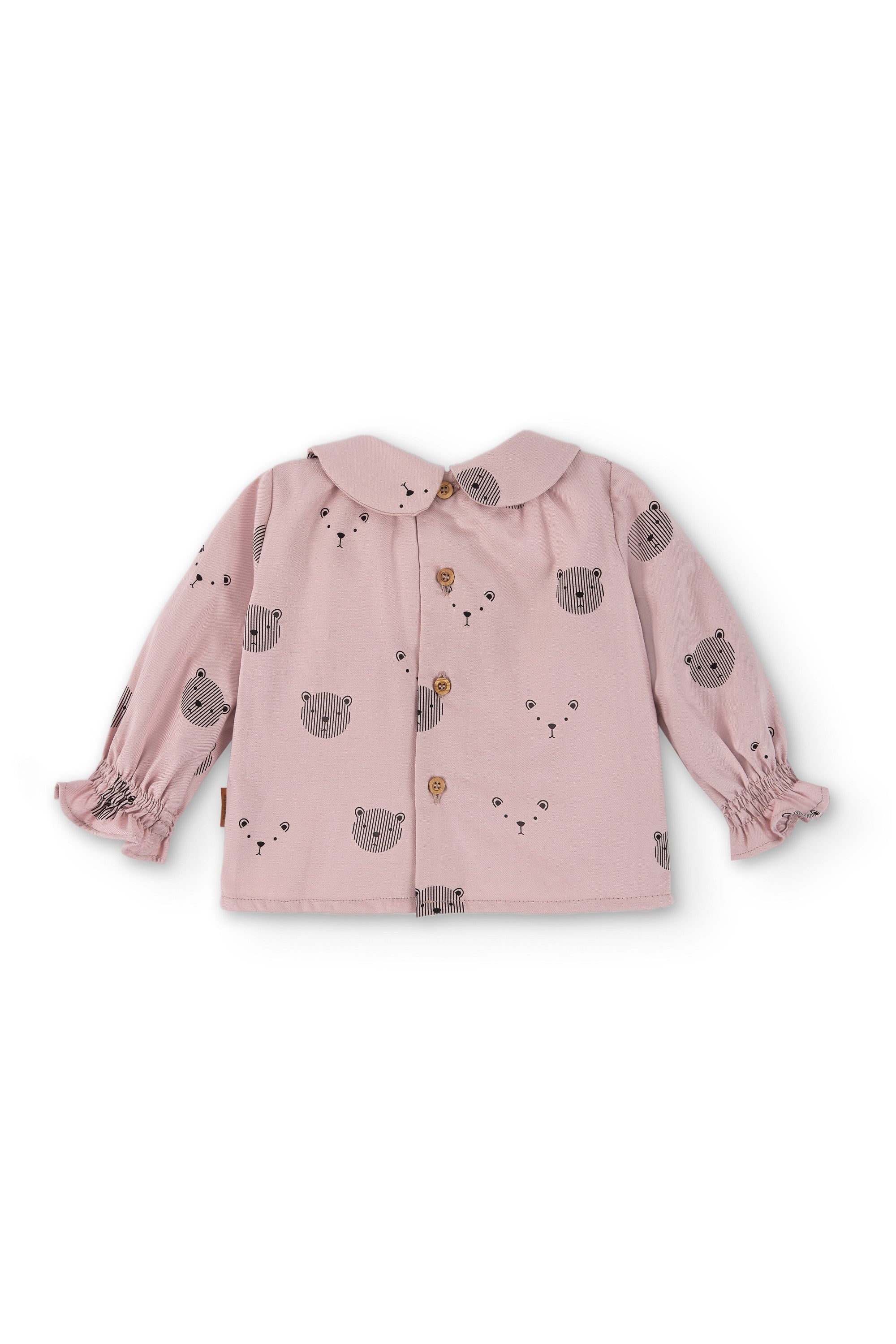 Blusa con mangas de bebé con estampado de ositos Cocote & Charanga Charanga
