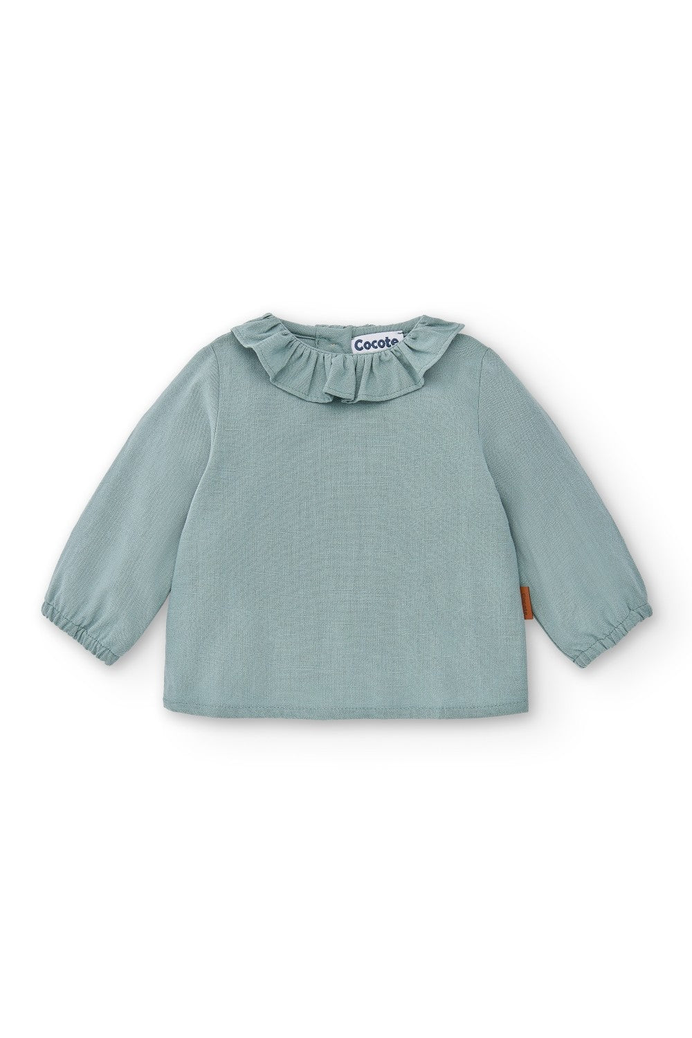 Blusa con mangas de bebé verde Cocote & Charanga Charanga