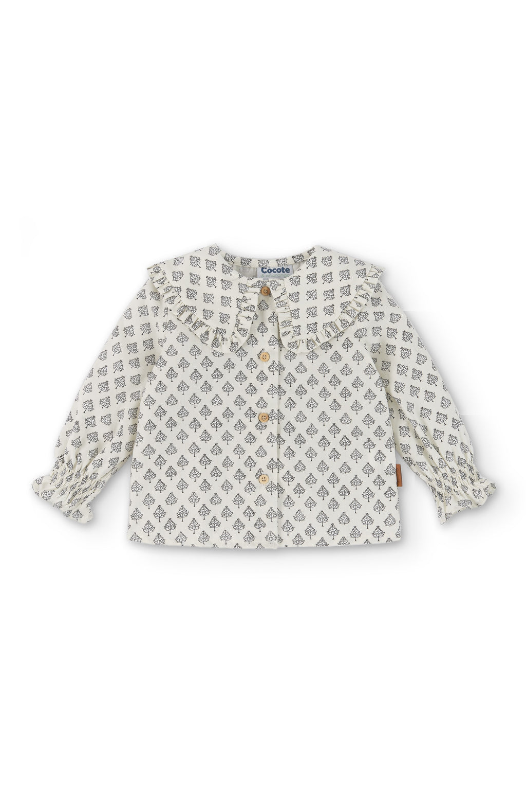 Blusa con mangas de niña estampada Cocote & Charanga Charanga