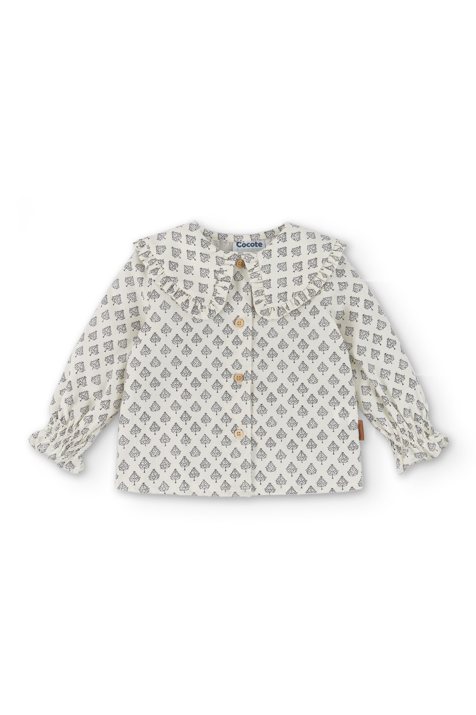 Blusa con mangas de niña estampada Cocote & Charanga Charanga