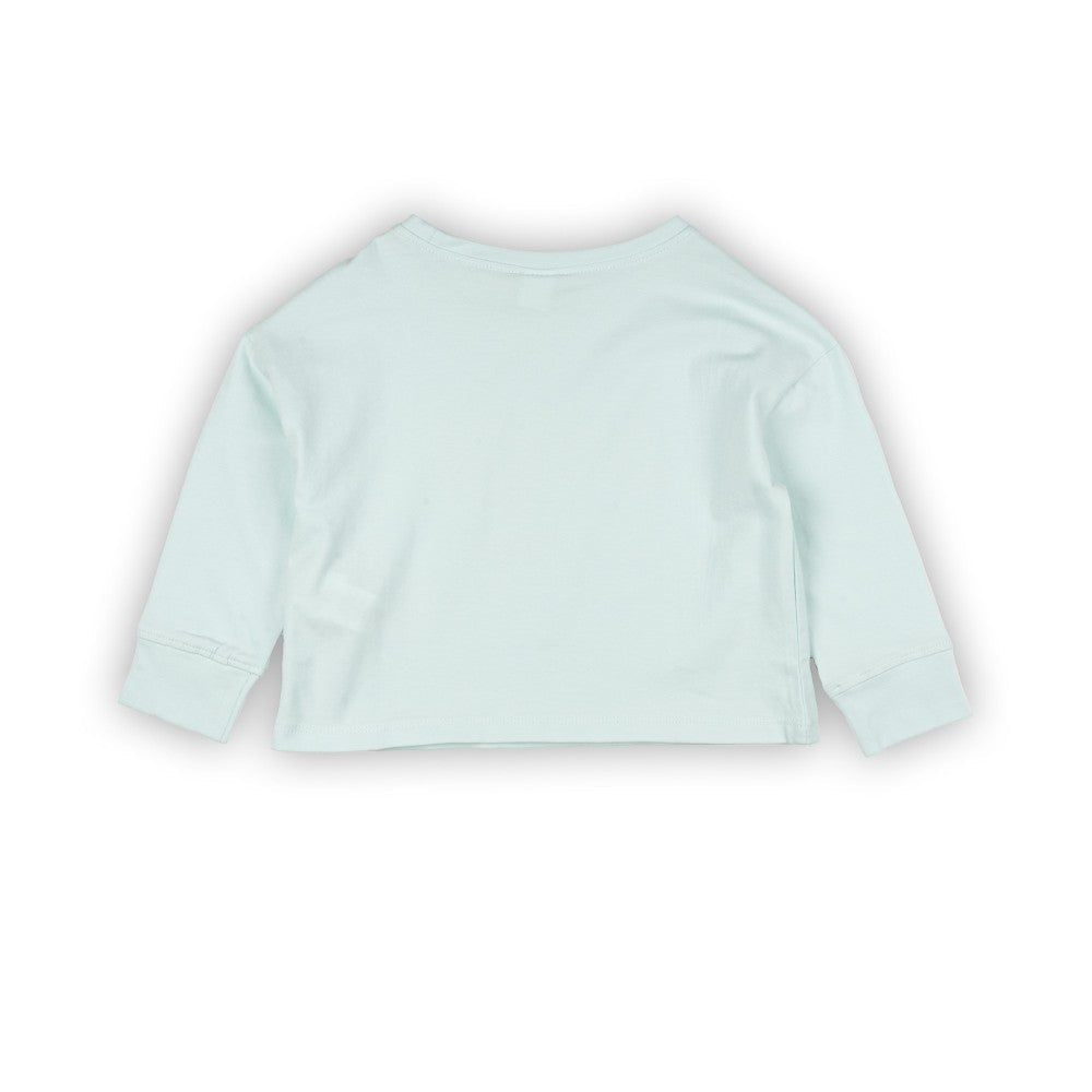 Camiseta de niña aguamarina VERANO/Charanga