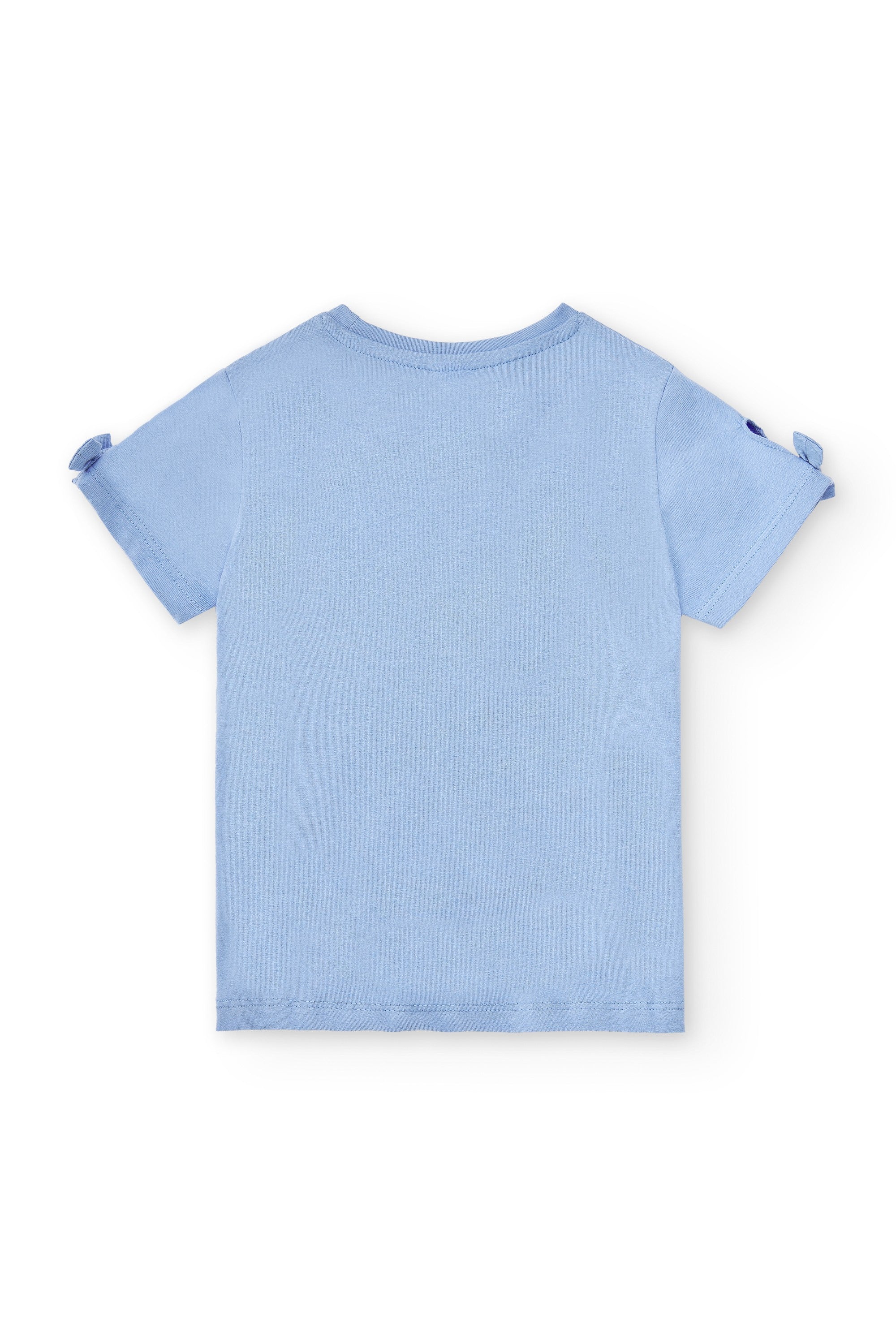Camiseta de niña azulón VERANO/Outlet