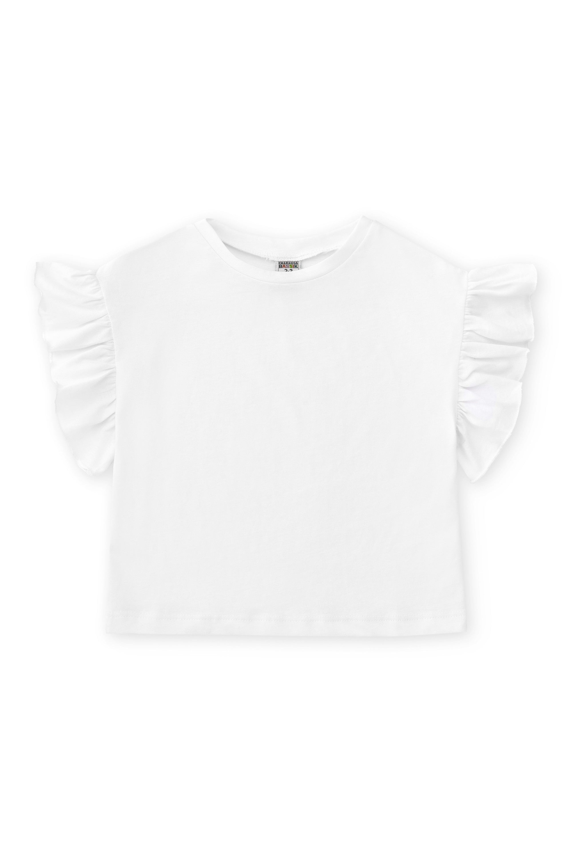 Camiseta de niña color blanco VERANO/Charanga