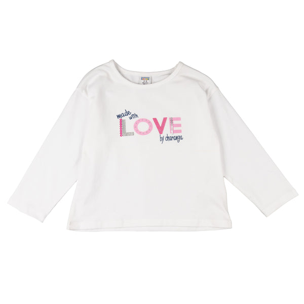 White girl's t-shirt