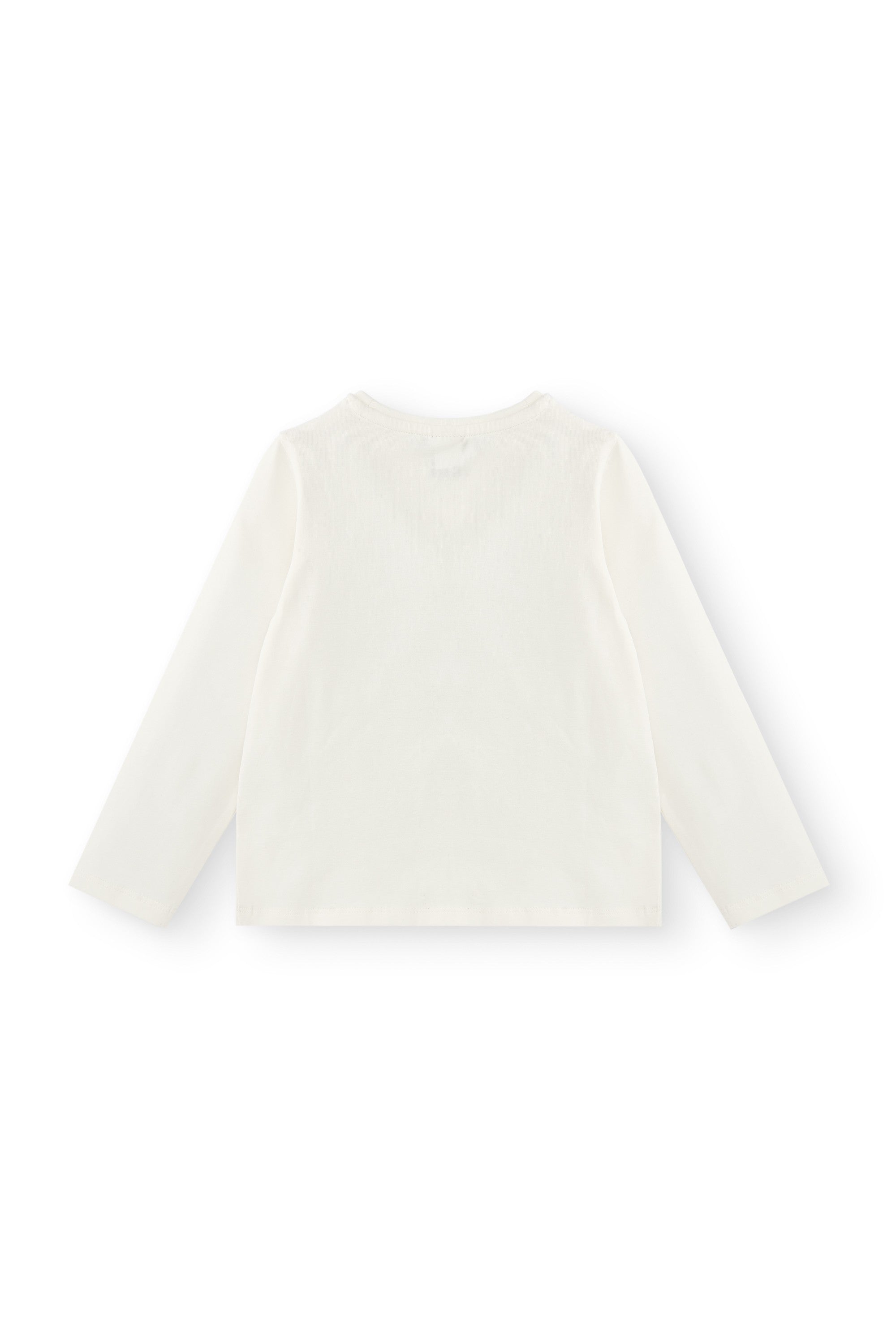 Camiseta de niña en color crudo con dibujo de brujas Charanga