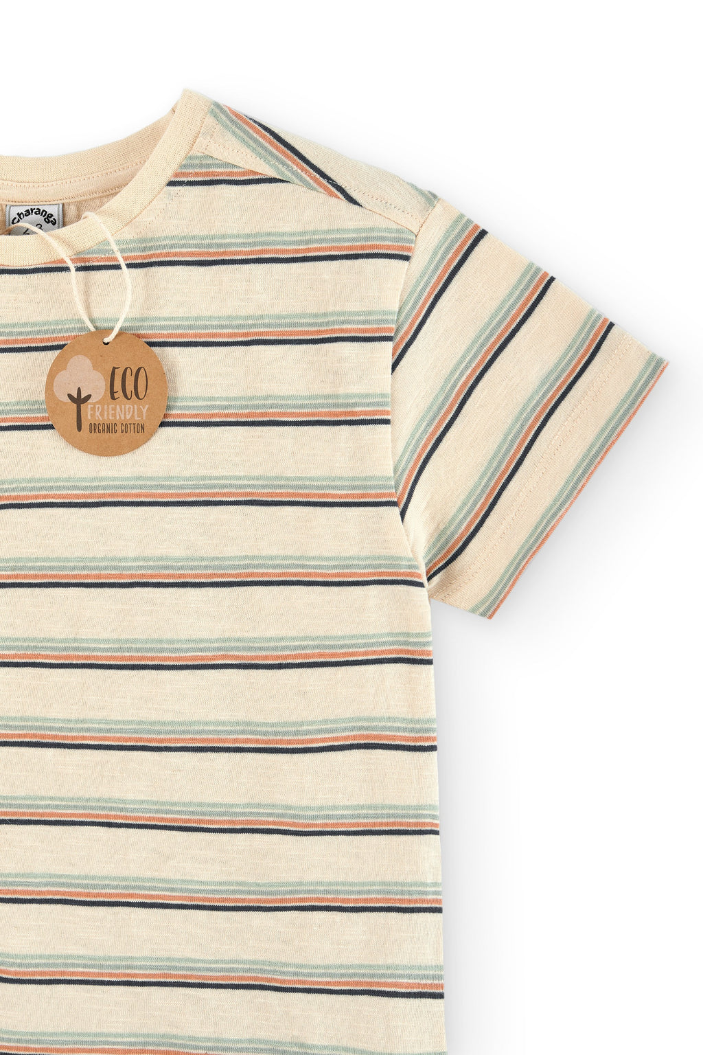Camiseta de niño listado VERANO/Charanga