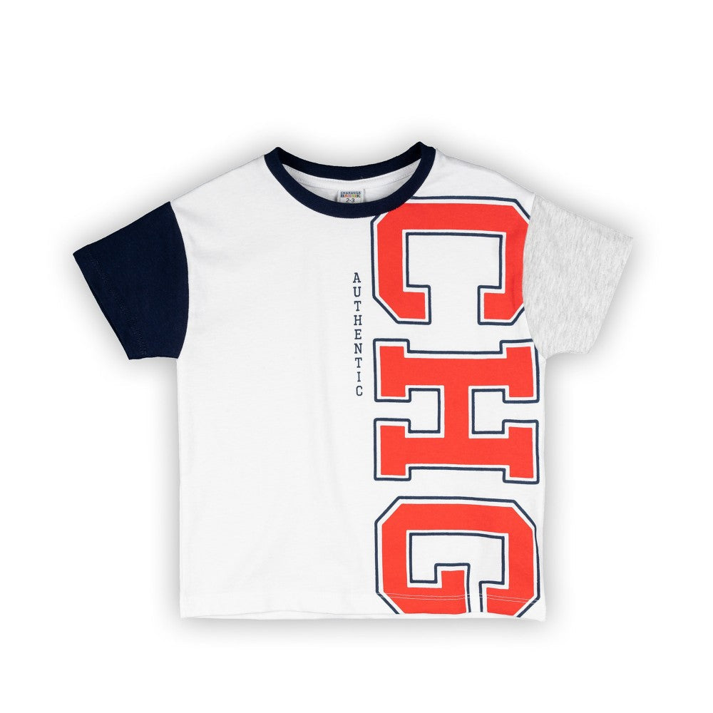 Camiseta de niño multicolor VERANO/Charanga