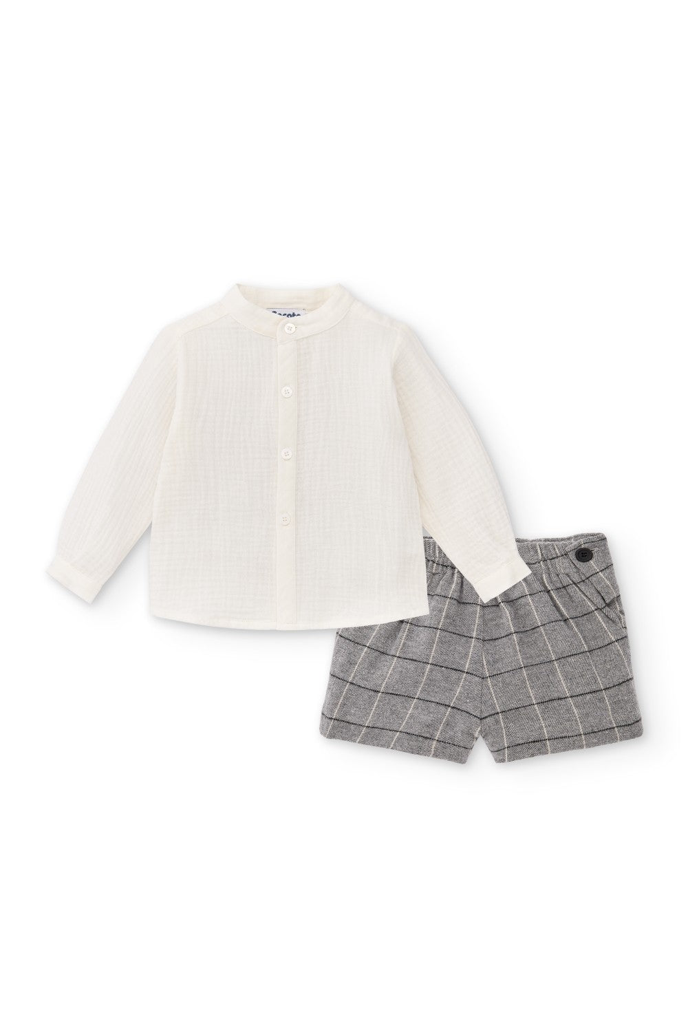 Conjunto de niño gris Cocote & Charanga Charanga