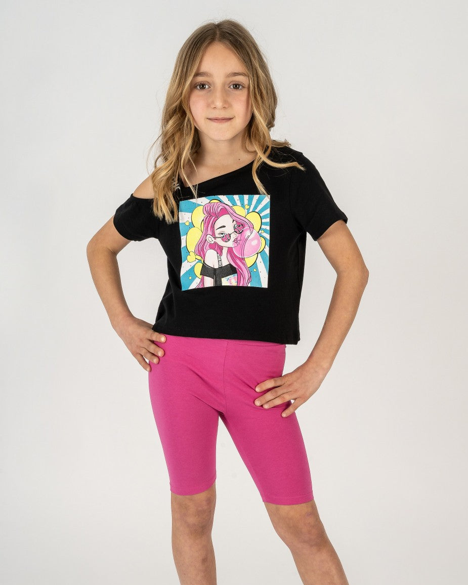 Legging de niña fucsia VERANO/Charanga