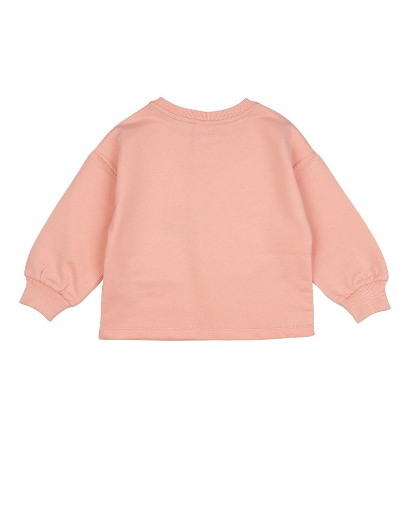 Sudadera de niña rosa VERANO/Charanga